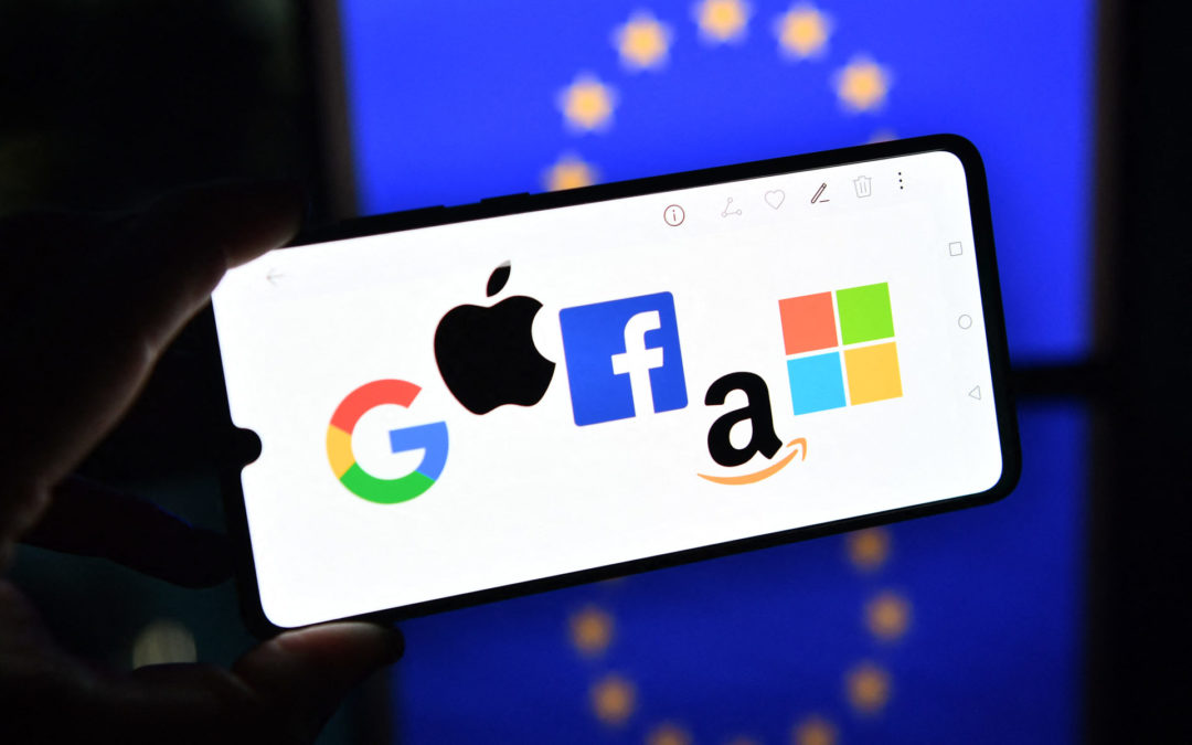 Große Tech-Firmen im Fokus der EU-Digital-Gesetze 