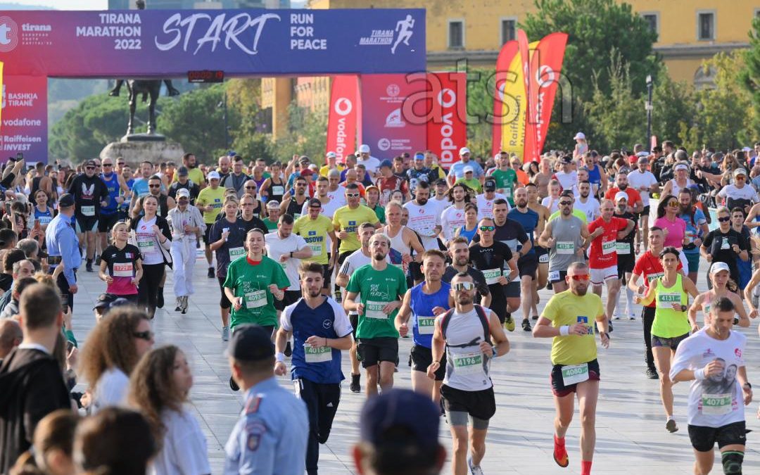 Shumë ukrainas fitues të Maratonës së Tiranës