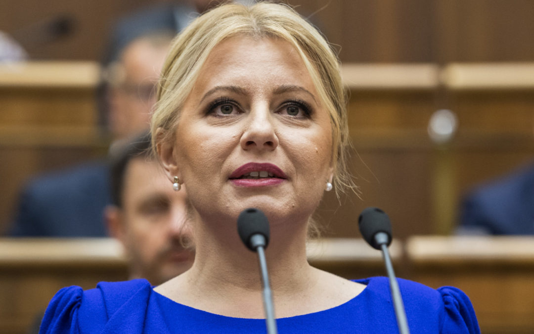 Prezidentka ZuzanaČaputová vystúpila so správou o stave republiky pred poslancami NR SR
