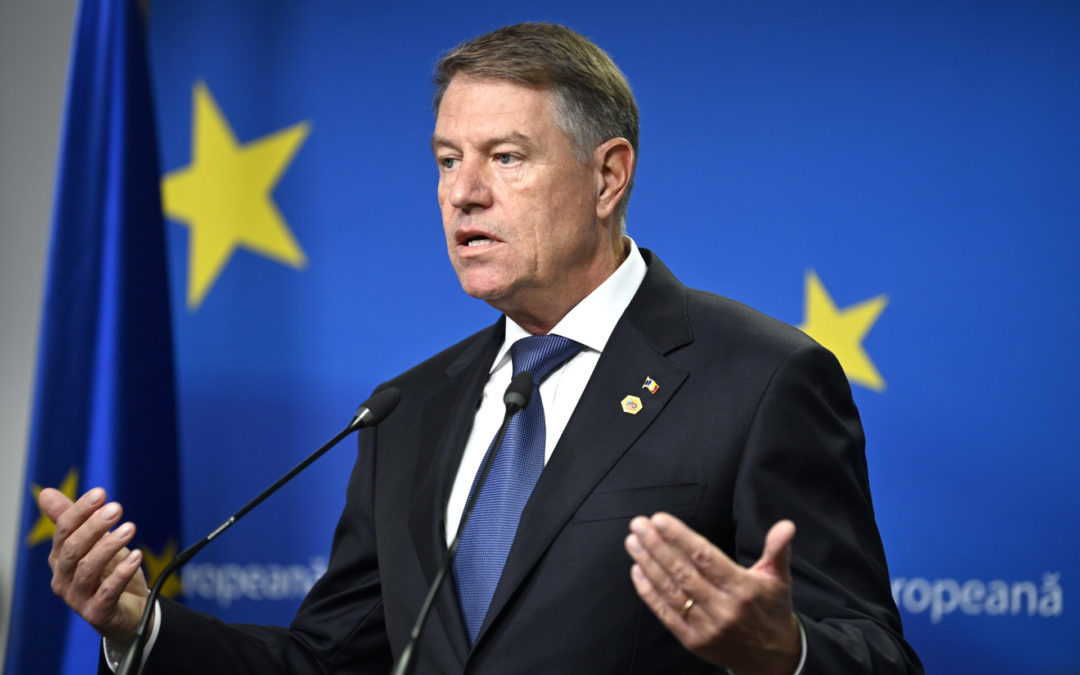 Klaus Iohannis államfő felveti Románia schengeni csatlakozásának témáját az Európai Tanács ülésén