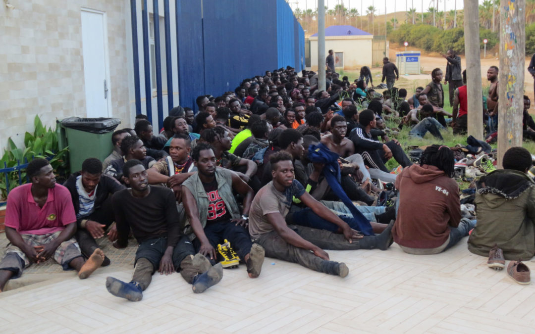 Zuwanderer mit Ziel Europa stammen aus altem Video