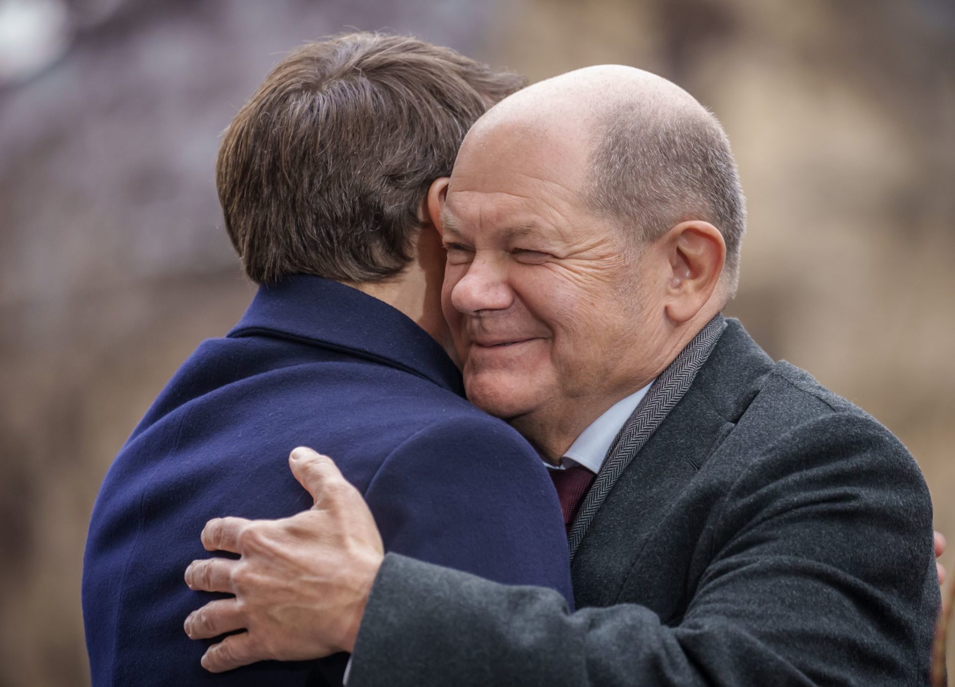 Scholz und Macron beschwören deutsch-französische Freundschaft