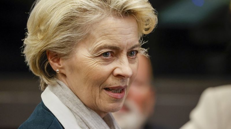 Von der Leyen visita a Biden en plena disputa por los subsidios de EE.UU.