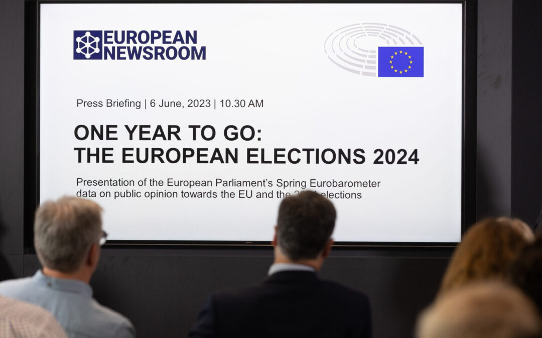 Pressekonferenz: enr veranstaltet Eurobarometer-Präsentation zu den Europawahlen 2024 