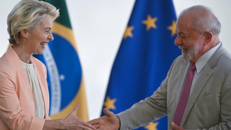 Von der Leyen confía en concluir el acuerdo Mercosur-UE este año pese a las dudas de Lula