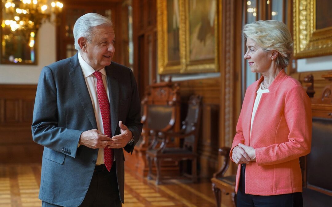 Von der Leyen cierra en México una gira centrada en el comercio y la guerra de Ucrania