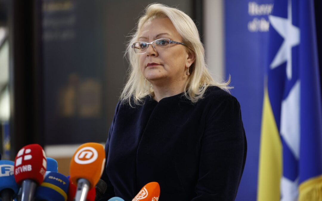 Predsjednica FBiH Lidija Bradara (Foto FENA/Amer Kajmović)