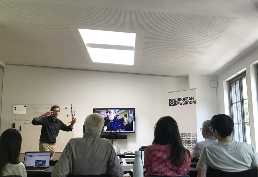 Drehen, schneiden, veröffentlichen: Workshop zum mobilen Videojournalismus mit AFP 