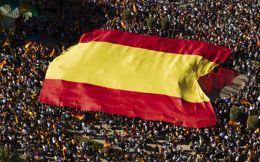 La derecha española moviliza a cientos de miles de personas contra la amnistía a independentistas y pide ayuda a Bruselas para frenarla