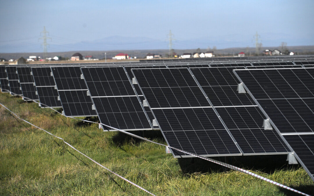 A fost inaugurat cel mai mare parc fotovoltaic din sud-estul Europei, la Răteşti (Argeş)