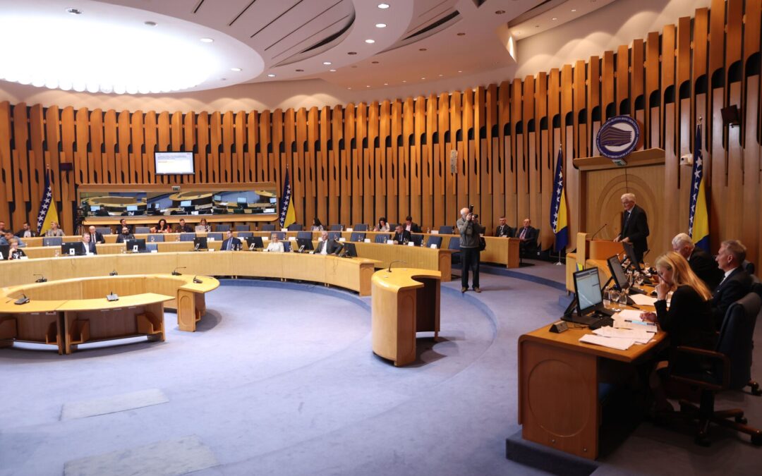 sjednica Doma naroda Parlamentarne skupštine Bone i Hercegovine u Sarajevo (Foto: FENA/Amer Kajmović)