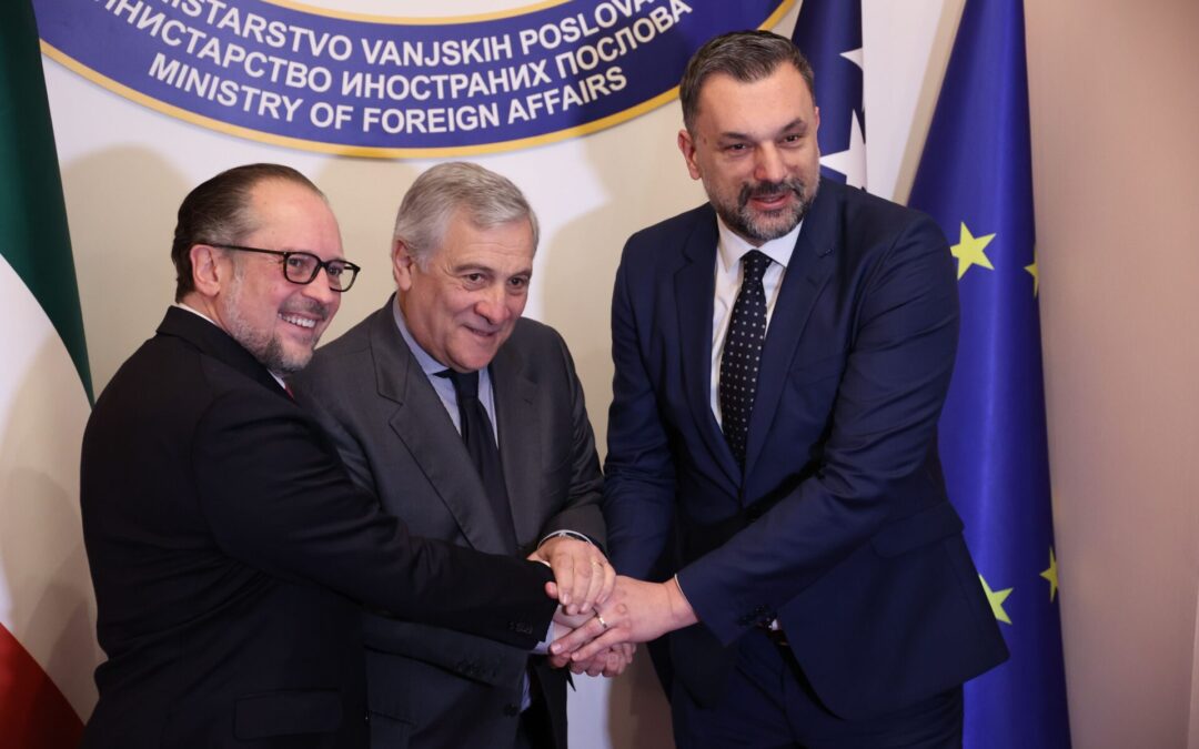 Ministri vanjskih poslova Italije i Austrije: Bosna i Hercegovina je ostvarila veliki napredak