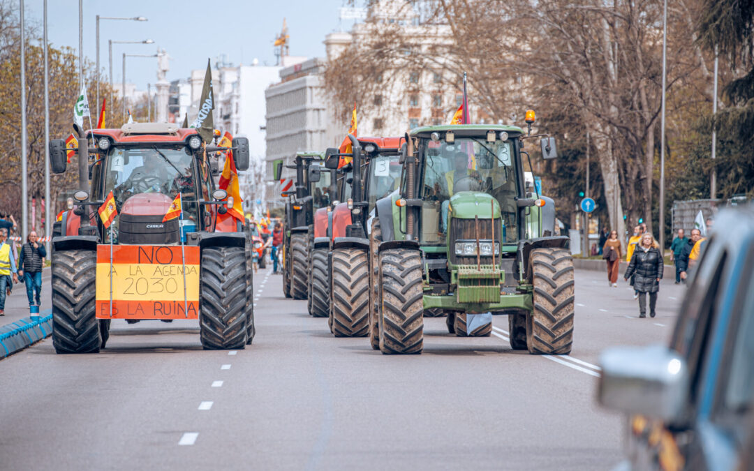 Más de 20 organizaciones agrarias exigen al Gobierno español compensaciones por el acuerdo con EEUU