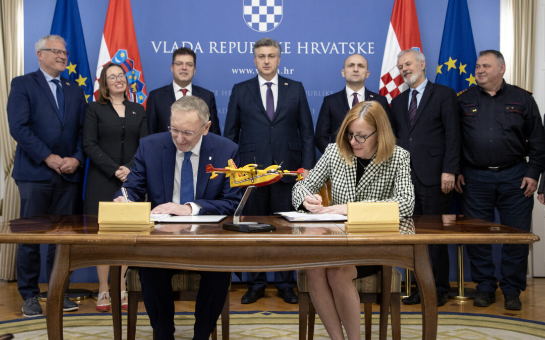 Hrvatska nabavlja dva kanadera europskim sredstvima