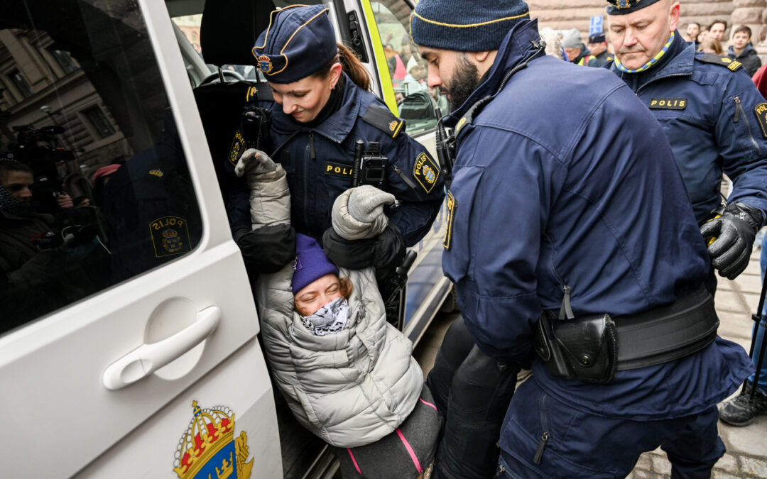 Greta Thunberg i nya protester