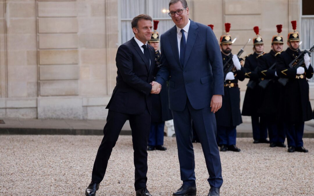 Macron encourage la Serbie à faire un effort pour aller vers l’UE