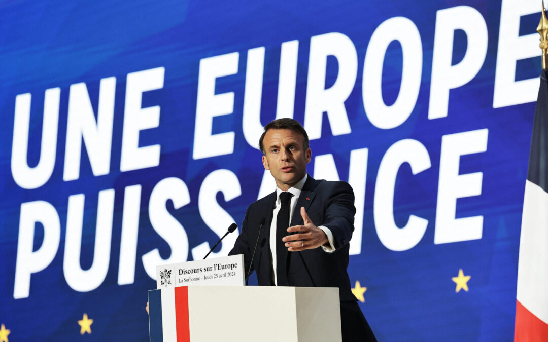 Macron plaide pour une « Europe puissance »