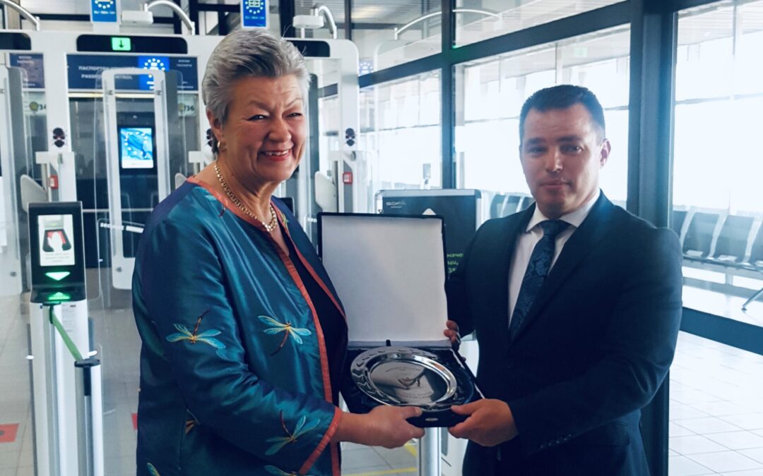 Commissioner Ylva Johansson visited airport Sofia