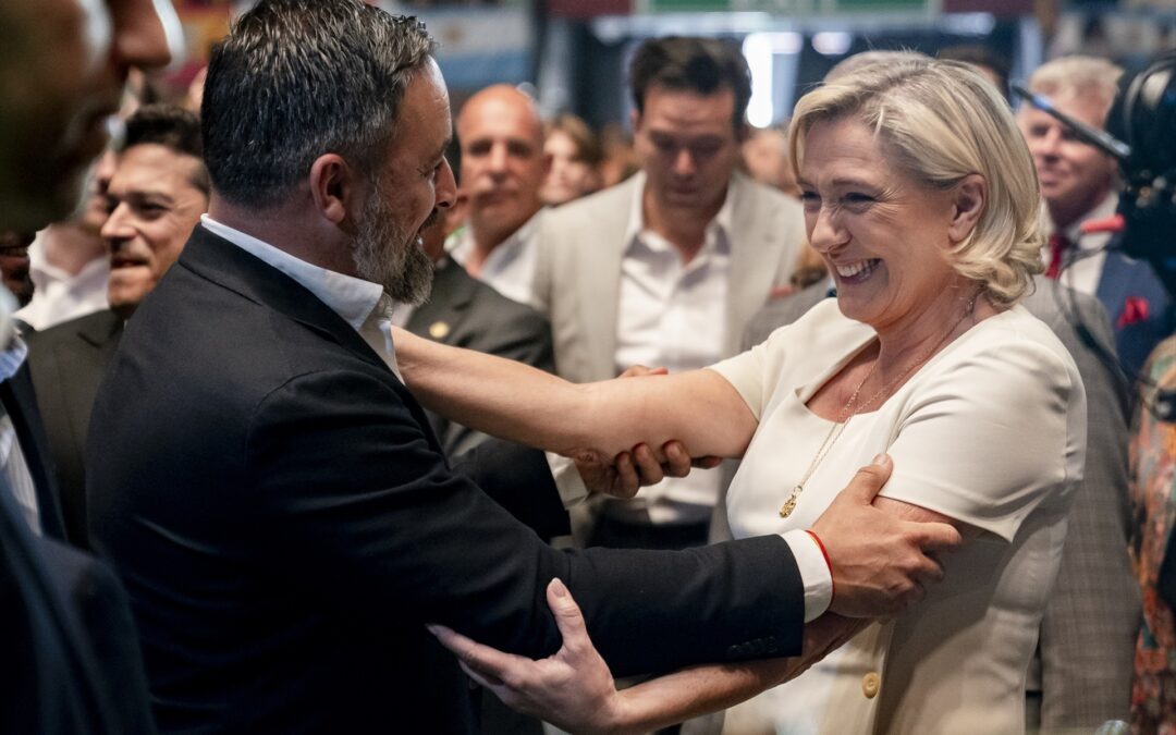 Orbán, Meloni, Le Pen y Milei arropan a Vox de cara a las europeas