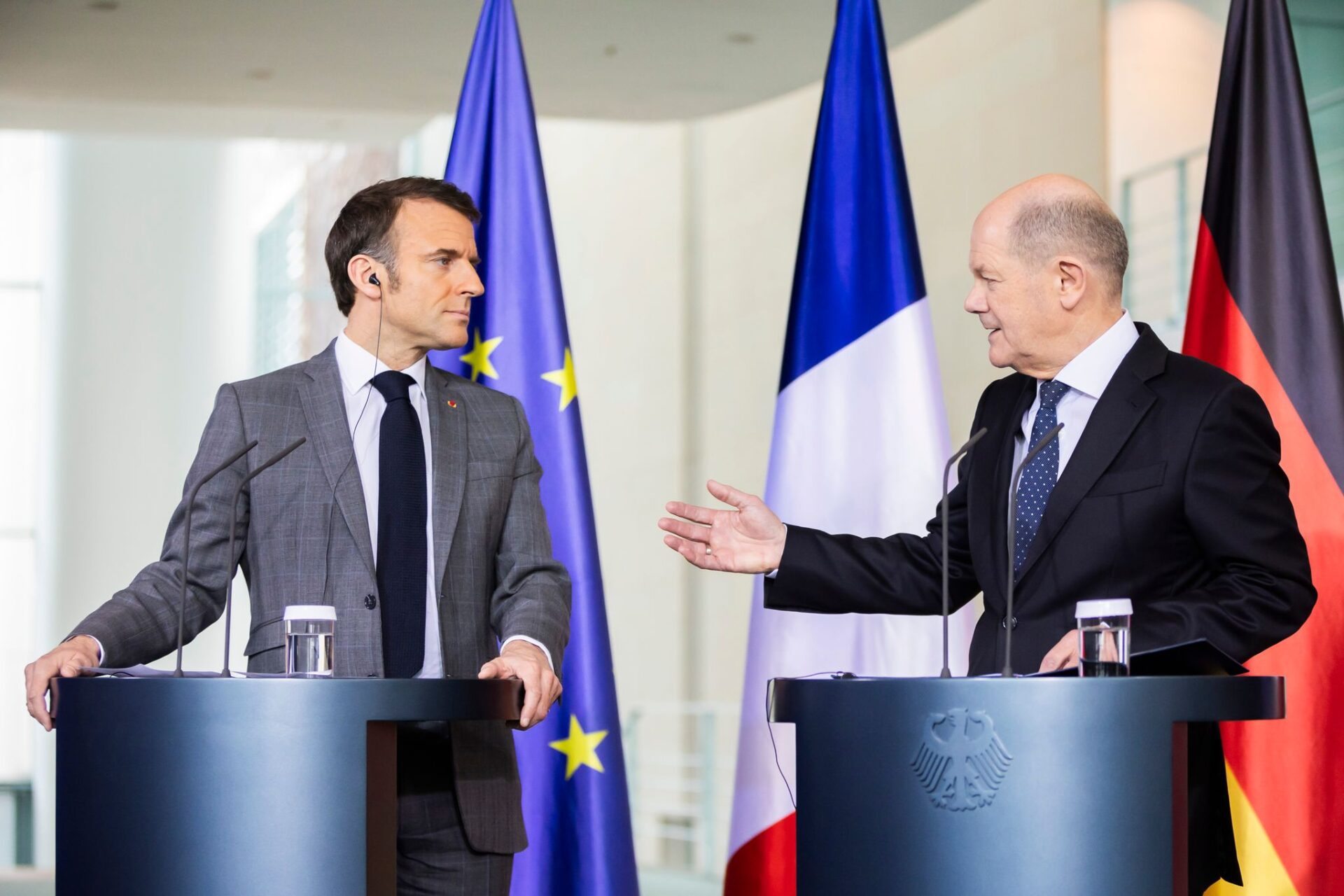 Macron empfängt Scholz in Paris – vor Besuch von Chinas Präsidenten Xi