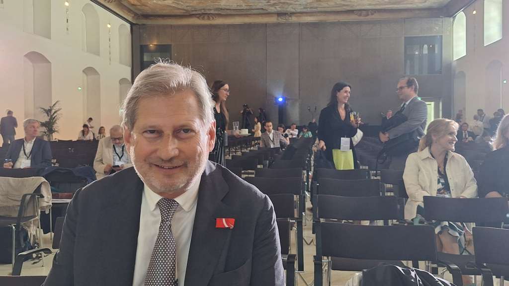 Europski povjerenik za proračun i ljudske resurse Johannes Hahn u Beču, 20.06.2024. (Foto FENA)