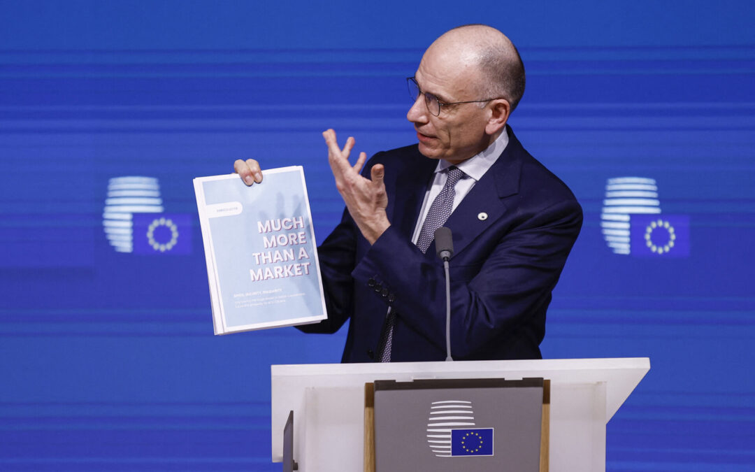 Enrico Letta teme «la inercia» en la UE