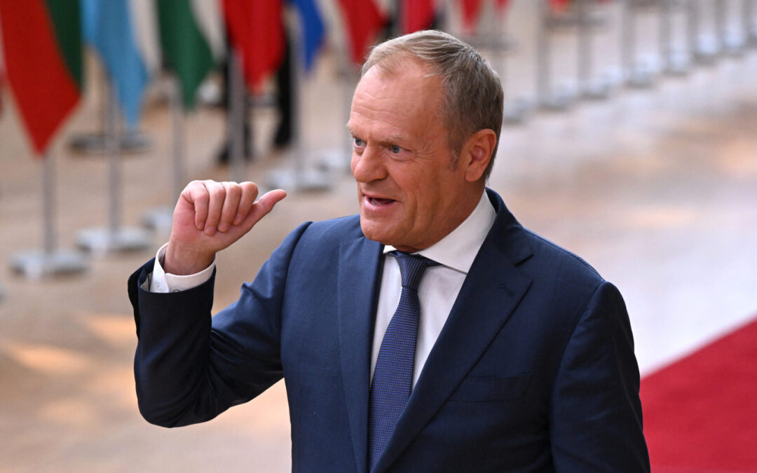 Premier Polski Donald Tusk. Foto: John THYS / AFP.