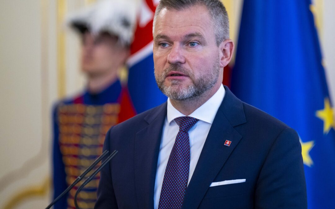 Na snímke prezident SR Peter Pellegrini.