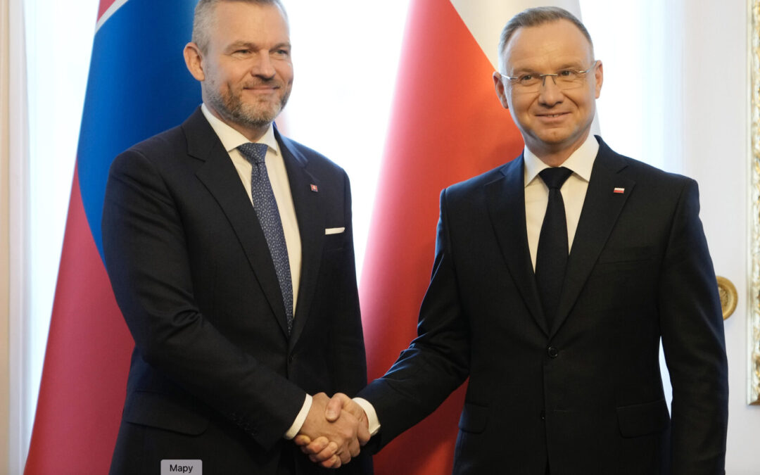 Peter Pellegrini a Andrzej Duda