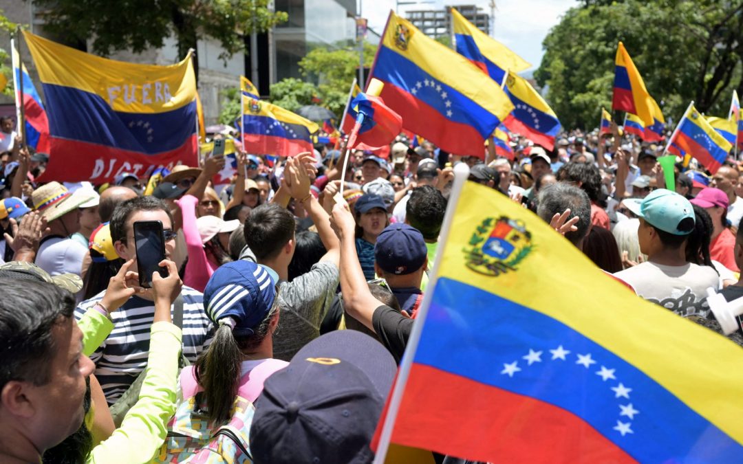 Manifestações na Venezuela (D.R.)