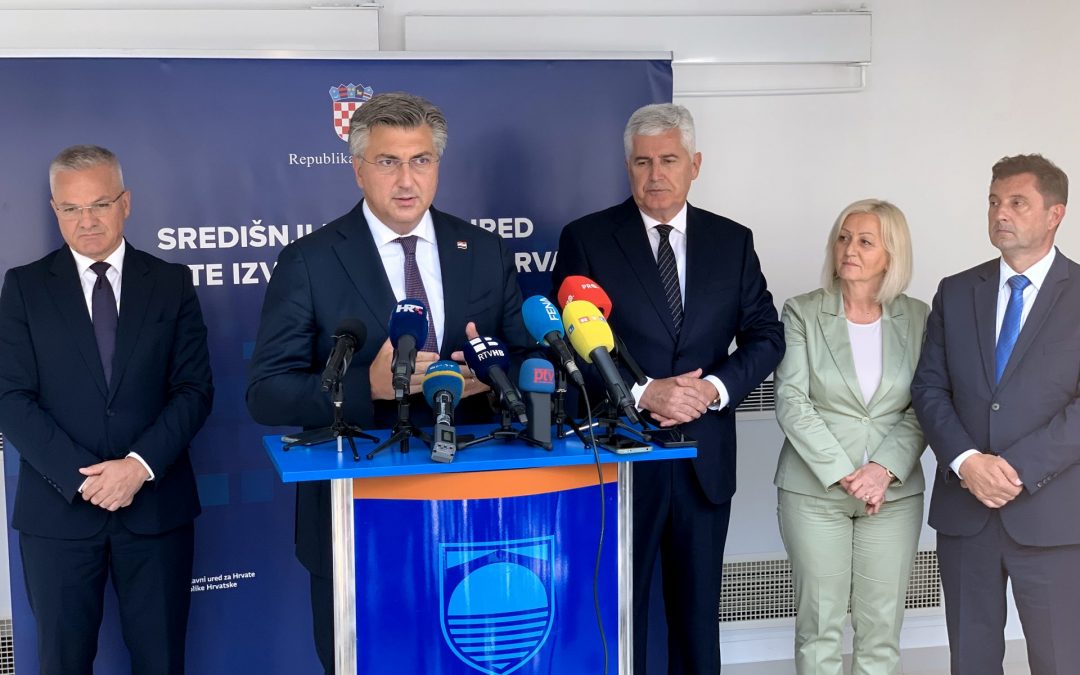 Plenković smatra da BiH može ubrzati put prema EU-u