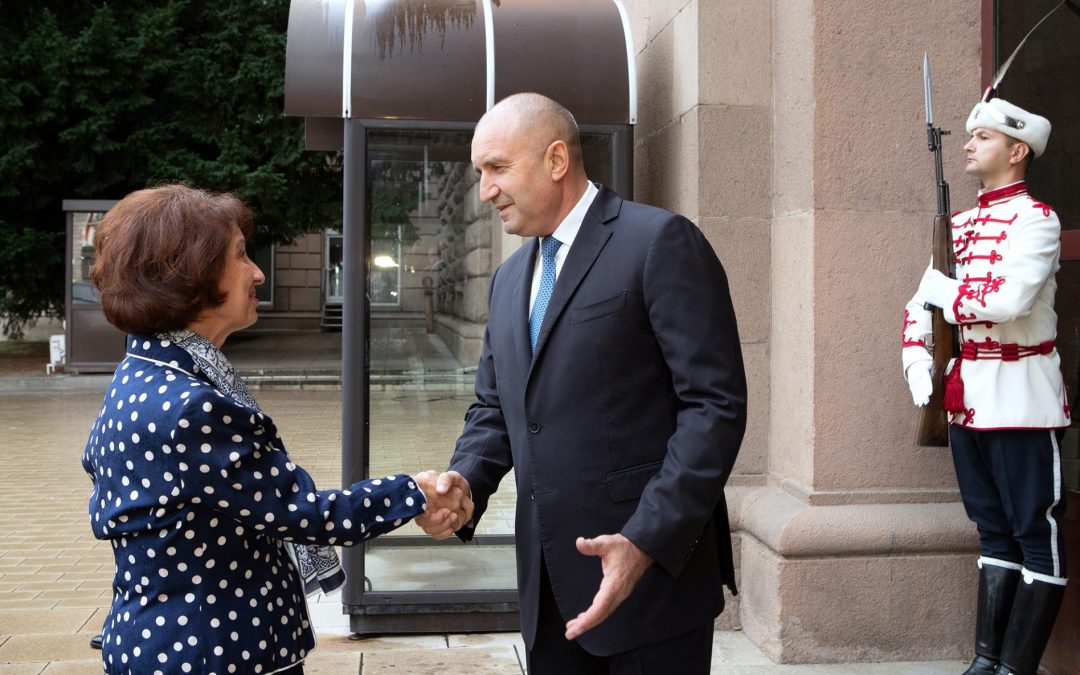 Die Präsidenten von Bulgarien und Nordmazedonien erörterten bei einem Treffen in Sofia die Beziehungen zwischen den beiden Staaten