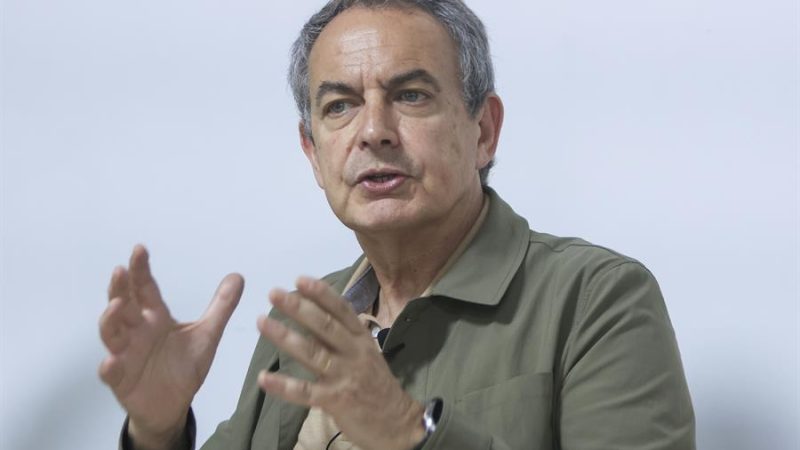 Comisión de Eurocámara pide comparecencia de Zapatero sobre Venezuela el 30 de septiembre