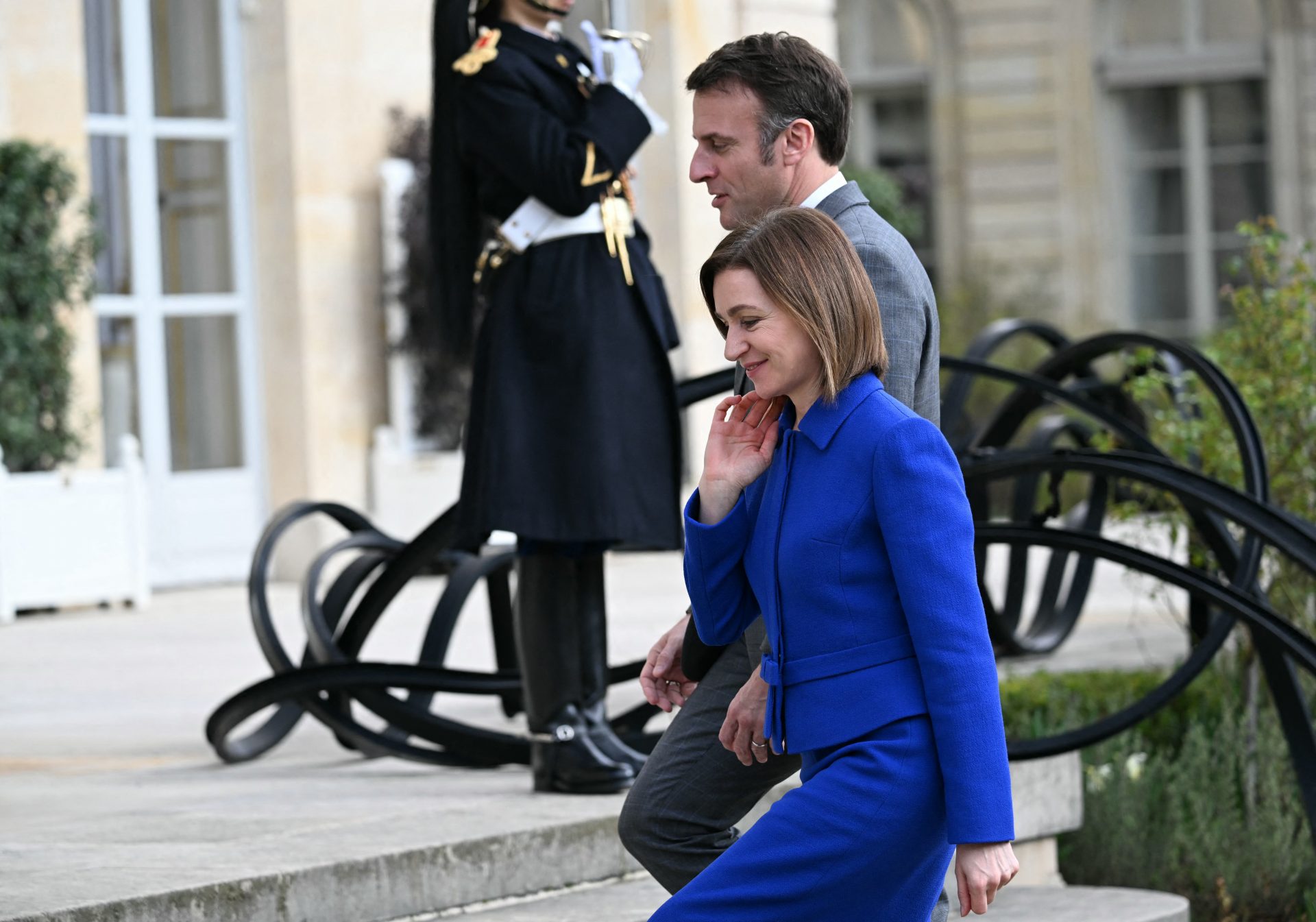 Macron assure la Moldavie du soutien de la France "pour accomplir son destin européen"