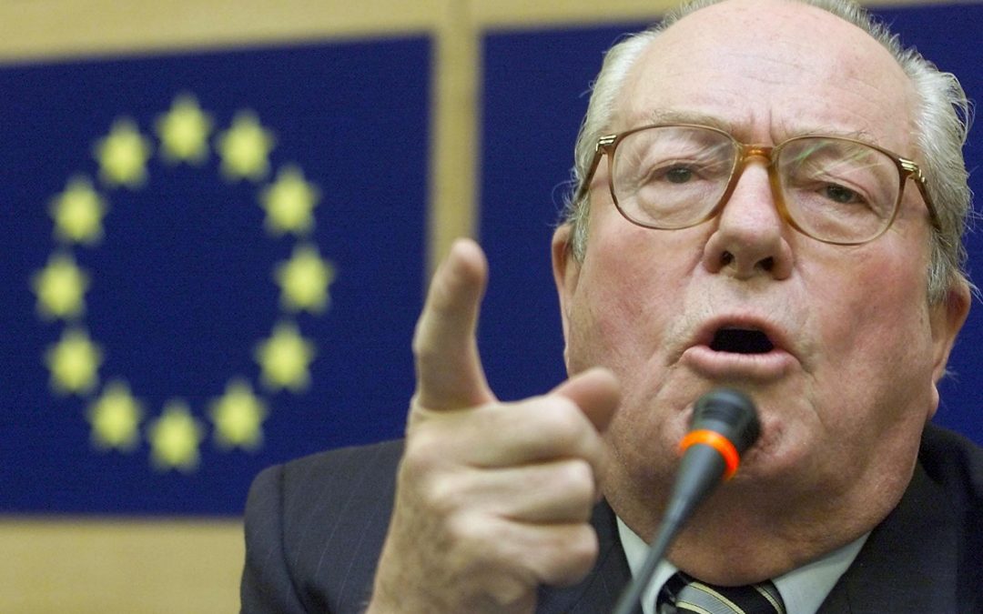 Le Parlement européen réclame 300.000 euros à Jean-Marie Le Pen