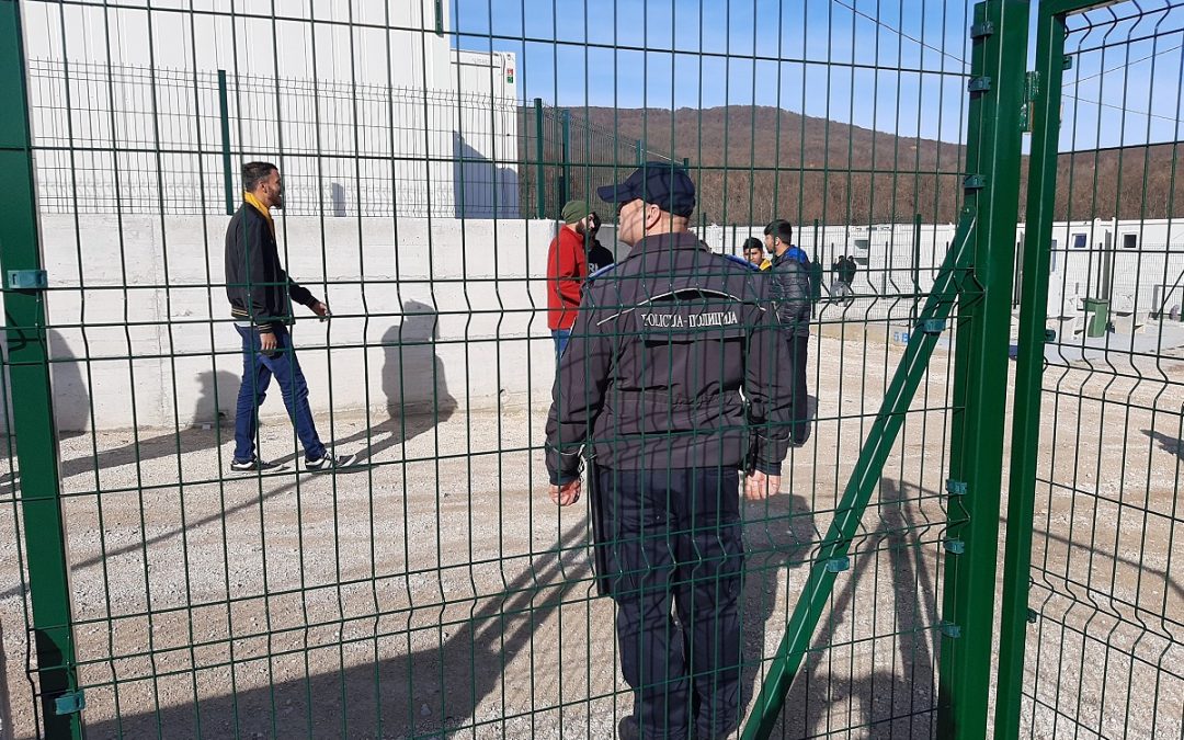 migrantski centar u Unsko-sanskom kantonu u Bosni i Hercegovini (Foto: FENA/Arhiv)