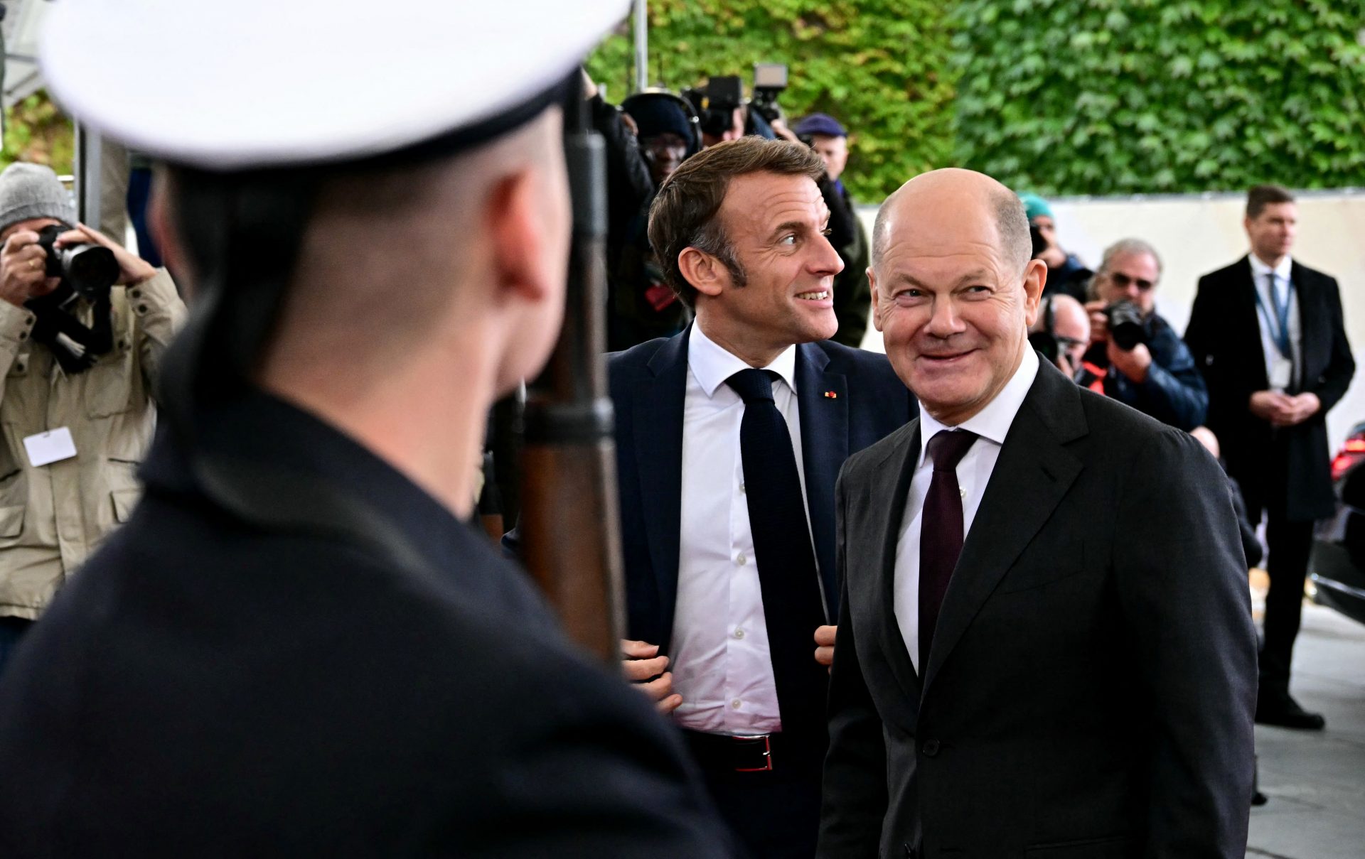 Macron et Schulz veulent « œuvrer à une Europe plus forte et plus souveraine »