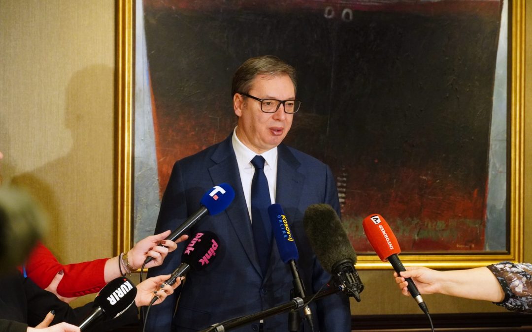 Vučić: Otvoren, ne lak razgovor sa Kalas, očekujem njenu posetu Srbiji u februaru