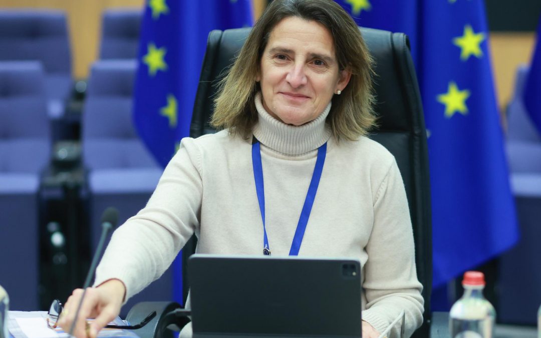 Ribera preside la reunión de semanal de comisarios ante la ausencia de Von der Leyen