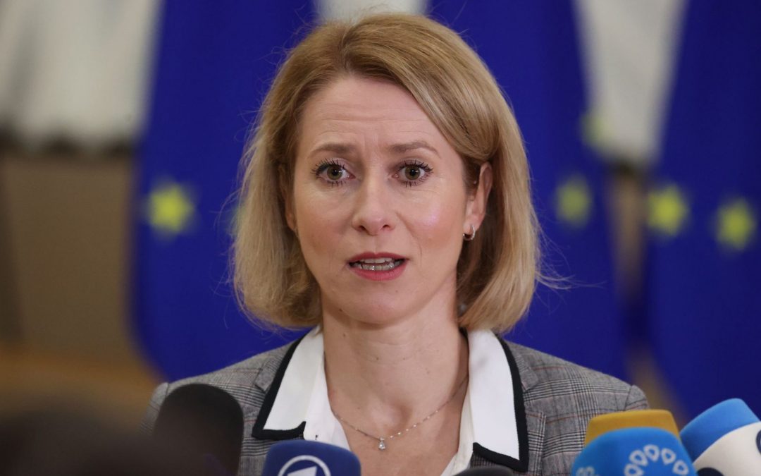 Kallas: Europa debe estar presente en las negociaciones de paz en Ucrania