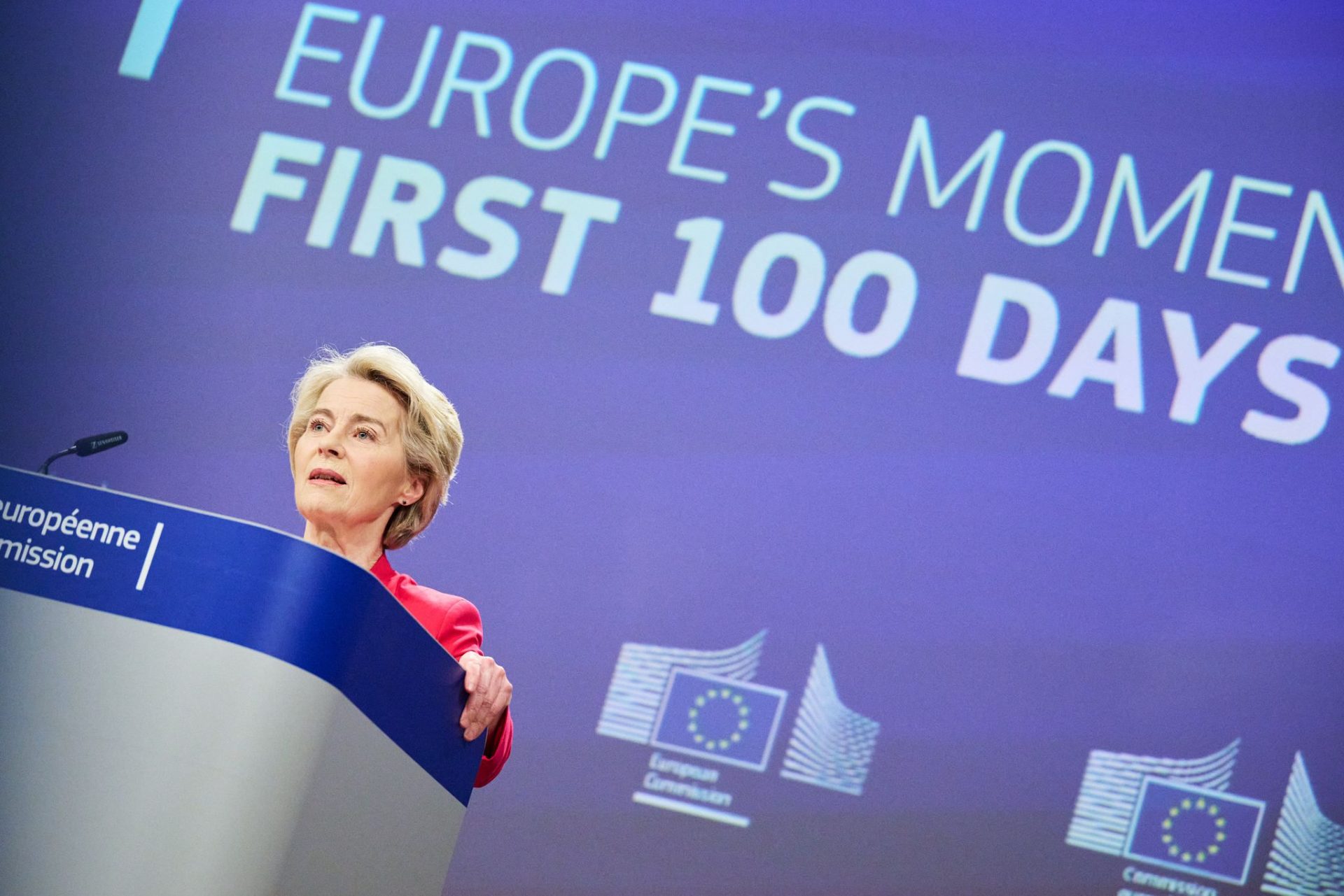 Three months into von der Leyen’s second EU Commission: “prosperity, security and democracy”