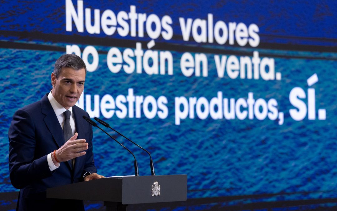 Sánchez desmiente a Trump: «La UE no aplica aranceles del 39% a EEUU»