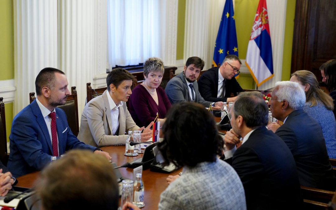 Brnabić sa Koštom: Članstvo u EU je strateško opredeljenje Srbije