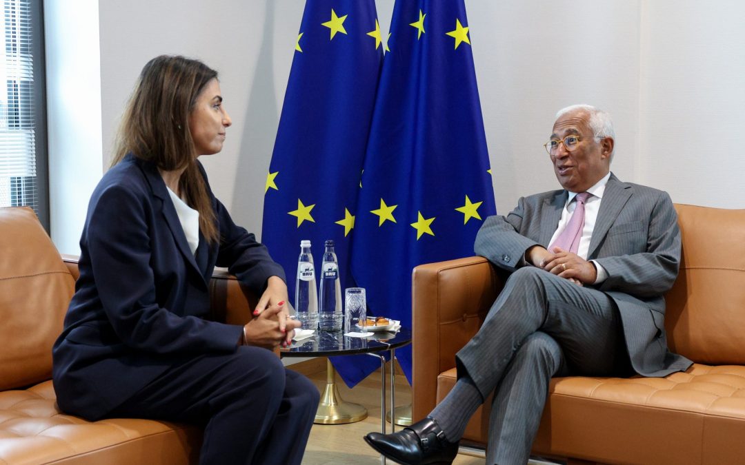 Costa espera cooperação de Teresa Anjinho para reforçar confiança dos cidadãos na UE