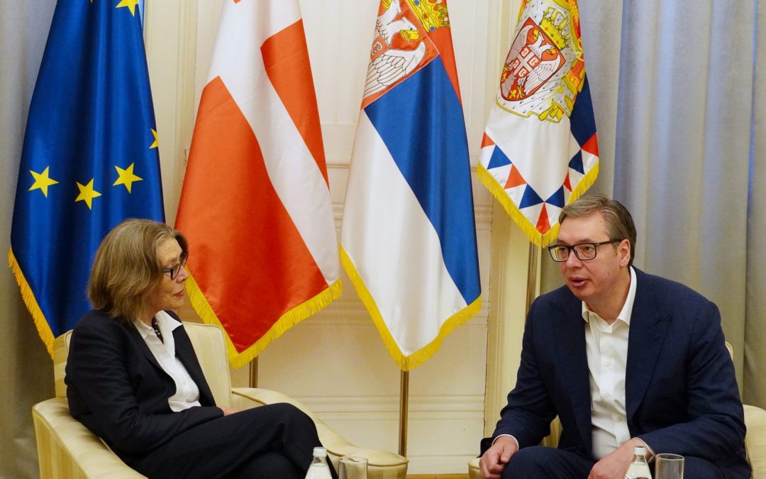 Vučić sa ambasadorkom Danske o putu ka EU, odnosima u regionu i situaciji u Srbiji