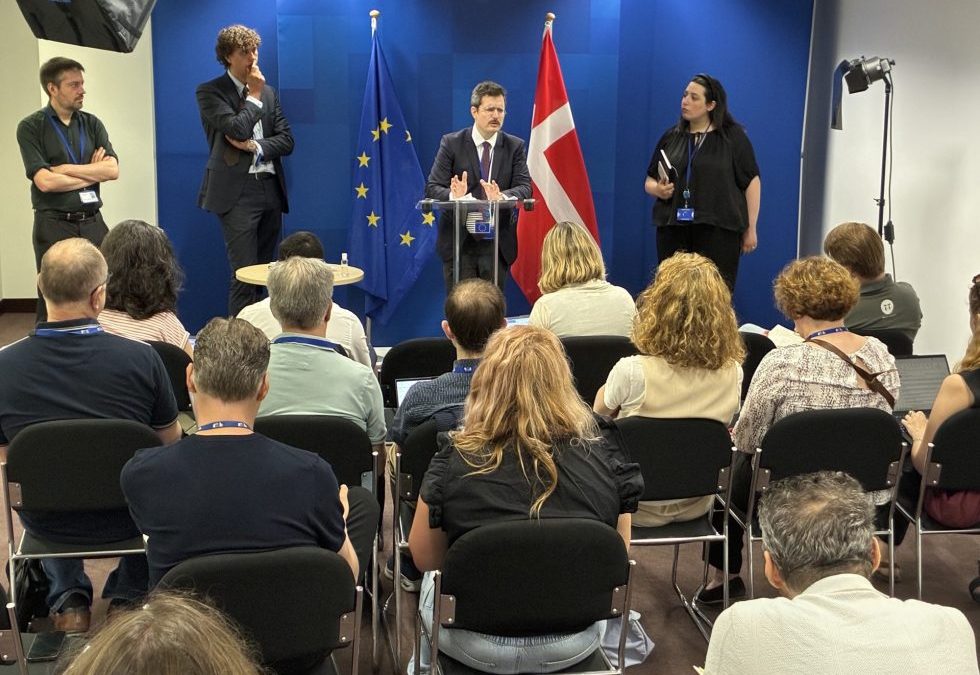 Exklusives Briefing mit der neuen dänischen EU-Ratspräsidentschaft