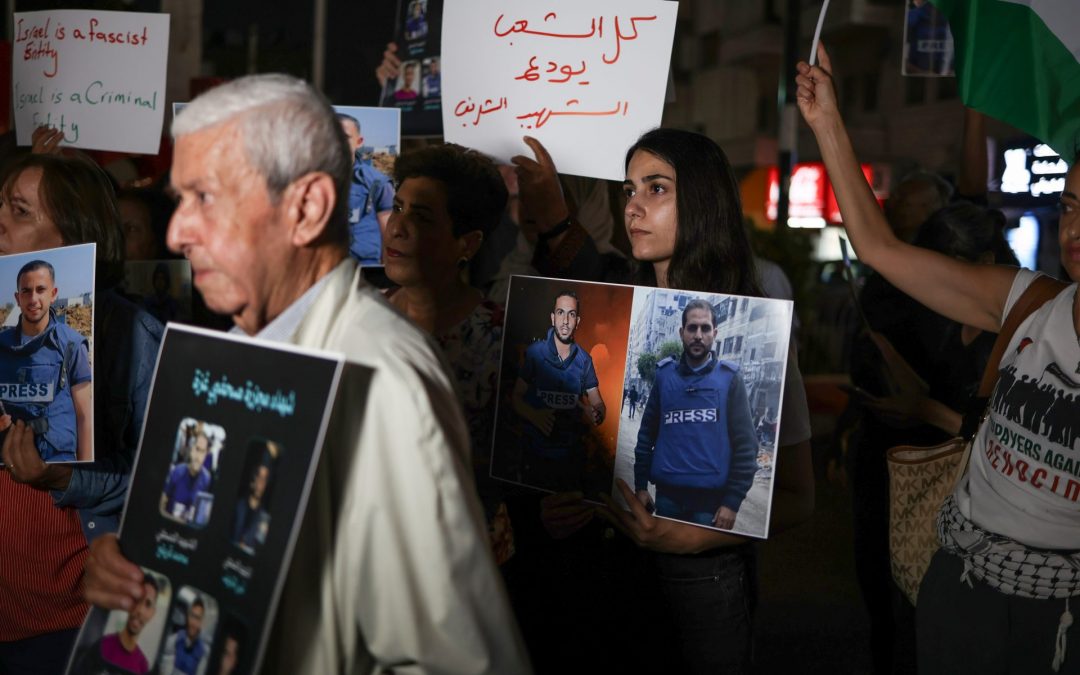 L&rsquo;UE condamne le meurtre de journalistes dans une frappe israélienne à Gaza