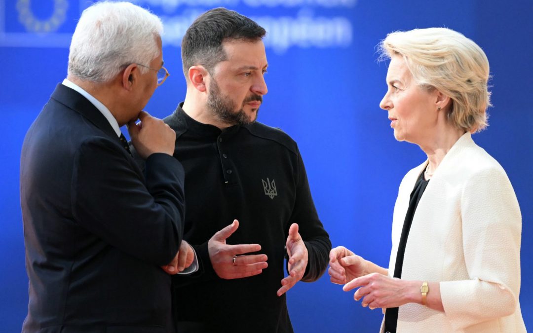 Oekraïne moet vrij over toekomst kunnen beslissen, zeggen EU-leiders