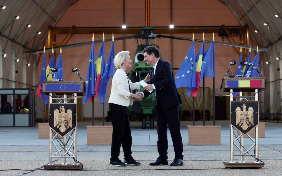 Preşedinta CE, în România; a fost reafirmat rolul strategic al ţării noastre pe flancul estic al NATO şi UE