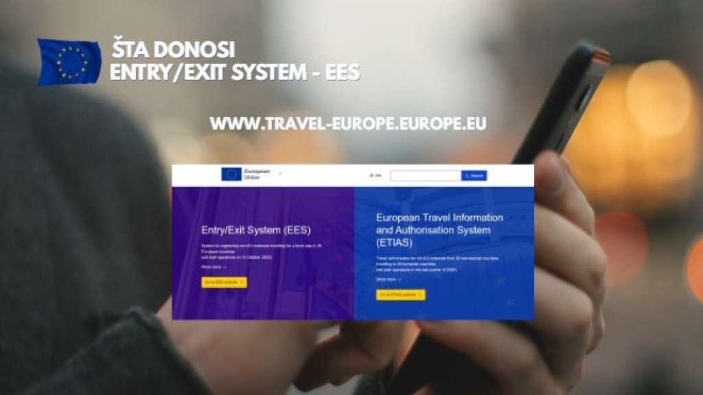 Postepena primjena EES sistema počinje 12. oktobra – kraj ‘pečatiranja’ putnih dokumenata u aprilu 2026. godine
